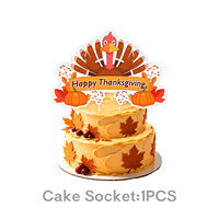 Ensemble de vaisselle sur le thème de la dinde pour Thanksgiving, assiettes en papier, gobelets, serviettes, ballons, bannière, guirlandes, spirales suspendues, décorations de Thanksgiving