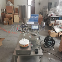 Prix d'usine, garantie de qualité, machine automatique de remplissage de crème pour gâteaux d'anniversaire spéciaux pour pâtisserie