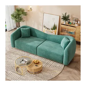 MUYUANSU Borboleta Sofá Confortável Descansando Sofá de couro conjunto mobília da sala