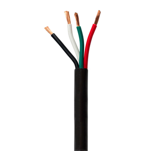 16/4 Fil de haut-parleur mural <span class=keywords><strong>OFC</strong></span> 4x1.5 mm² Câble audio Hi-Fi 4 conducteurs 16 AWG, 500ft pour haut-parleurs et audio, appareil intérieur - Product Image 5