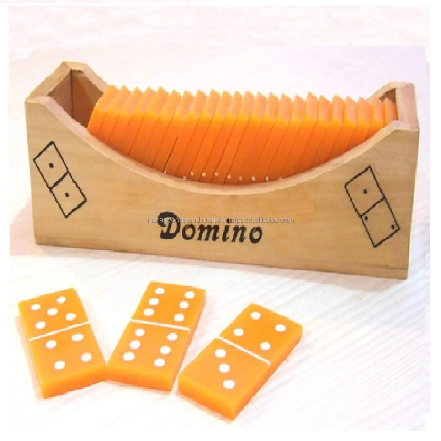 MANGO WOODEN DOMINOES INDOOR GAME FOR EDUCATIONAL GAME PRODUCT WITH CUSTOMIZED SIZE AND DESIGN