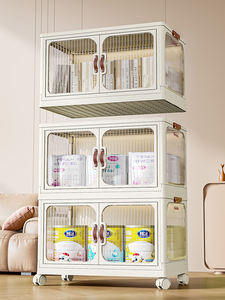 Gabinete de Almacenamiento de Plástico Europeo de Alta Calidad y Bajo Precio, sin Instalación, Cajón Organizador de Cocina, Caja para Artículos del Hogar - Product Image 4