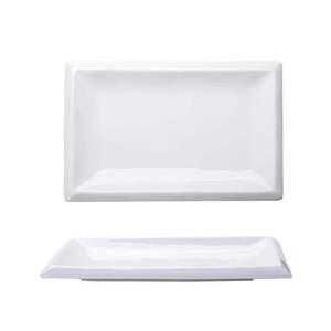 Assiette de table <span class=keywords><strong>rectangulaire</strong></span> <span class=keywords><strong>en</strong></span> céramique pour hôtel, à bord épais et profilé créatif, pour fruits, modèle cœur, ustensile de cuisine - Product Image 5
