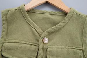 Ensemble trois pièces décontracté pour bébé, gilet et body, collection automne-printemps, vente en gros de vêtements de Chine - Product Image 4