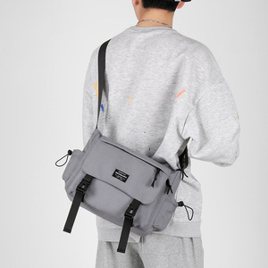 OEM Korean-style Inspired Large-capacity Waterproof Multifunctional Nylon Mens Men's Messenger <b>Bag</b> Large Capacity Shoulder <b>Bag</b> - Product Image 5
