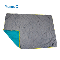 YumuQ 20D Ripstop-couverture en Nylon DWR confortable et ultralégère pour l'extérieur, avec rembourrage isolant en Fiber de coton gsm 200