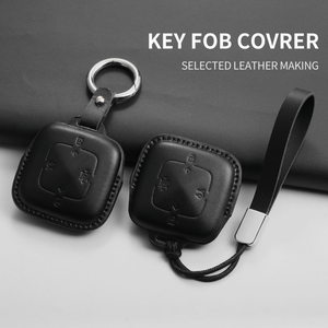 Venta al por mayor directa de fábrica, en stock. Funda de Cuero PU de Cobertura Total para Llaves de ZEEKR 001, Nueva Funda Premium para Llaves de ZEEKR 7X para Hombre - Product Image 5
