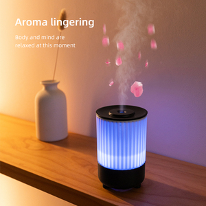 Factory Price USB-powered Portable Ultrasonic Humidifier Small Colored Aromatherapy Essential <b>Oil</b> <b>Diffuser</b> Suitable for Hotel - Product Image 1