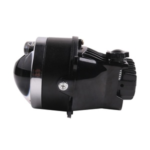 SANVI Universal Type 3.0 Inch Headlights <b>Projector</b> Lens Fog 5500K 40W with Matrix <b>LED</b> High Beam Light Car Fog Lights Auto Lamps - Product Image 4
