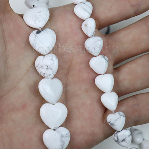 Perline a Cuore <span class=keywords><strong>in</strong></span> Pietra Dura Semipreziosa Naturale all'Ingrosso, Perline a Cuore di Cristallo Rosso, Pietra a Forma di Cuore per la Creazione di Gioielli Fai da Te - Product Image 2