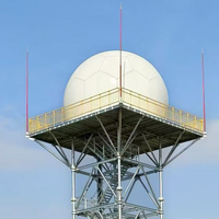 Paratonnerre en PRV haute performance pour la protection des bâtiments, paratonnerre léger en PRV pour la protection contre la foudre des tours de télécommunications