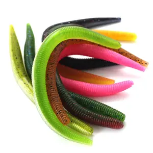 SEASKY 14cm 8g Wacky Texas Rig Künstlicher Köder Weich plastik köder Bass Fishing Senko Worm