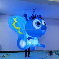 Ballon de mascotte gonflable géant, modèle d'escargot gonflable avec n pour les événements, la publicité