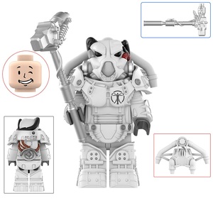 Bán Buôn Tùy Chỉnh Nhựa Lắp Ráp Đồ Chơi Mecha Minifigs Phim Nhân Vật Không Gian <span class=keywords><strong>Robot</strong></span> Với Cyber Mech Vũ Khí Tùy Chỉnh Xây Dựng Khối - Product Image 5