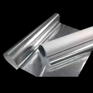 Papel de etiqueta de cerveza metalizado de alta resistencia en húmedo Etiqueta de bebida de papel de plata de aluminio no adhesivo - Product Image 3