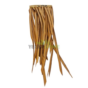 <span class=keywords><strong>Moins</strong></span> cher Simulation synthétique artificielle en plastique Tiki palmier paille chaume toit feuille tuile PE PVC pour <span class=keywords><strong>couverture</strong></span> plage parapluie Cottage - Product Image 5