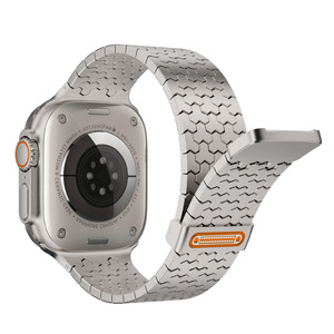 Correa para Apple Watch, correa metálica magnética S9 para <span class=keywords><strong>iWatch</strong></span>, nuevo modelo Ultra3, correa de acero inoxidable para reloj inteligente Apple Watch - Product Image 3