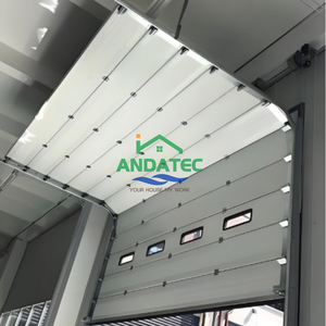 Puertas elevadoras superiores industriales aisladas <span class=keywords><strong>Anda</strong></span> con paneles de doble capa - Product Image 5