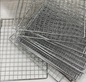 अच्छा मूल्य आयताकार 304 स्टेनलेस स्टील वेल्डेड वायर नेट ग्रिल, आउटडोर चारकोल ग्रिलिंग वेल्डेड वायर नेट ग्रिल - Product Image 1