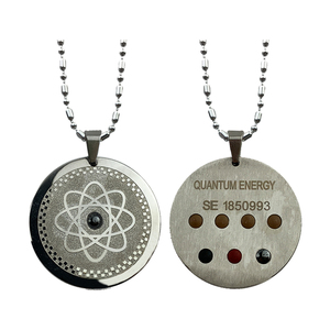 Liontin energi 7 dalam <span class=keywords><strong>1</strong></span> teknologi Jepang Ion negatif jimat baja tahan karat kustom CAMAZ liontin kuantum Sains - Product Image 1