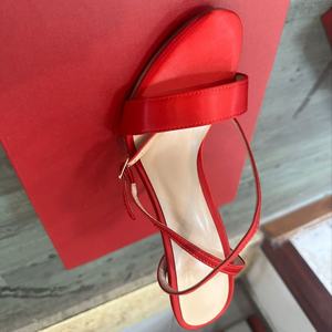 <span class=keywords><strong>Sandali</strong></span> da Donna in <span class=keywords><strong>Raso</strong></span> Estivi Autunnali Leggeri alla Moda <span class=keywords><strong>Neri</strong></span> con Punta Aperta Lacci alla Caviglia Tacco a Spillo 34-45 - Product Image 4