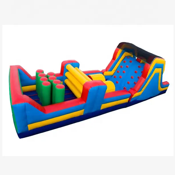 commercial inflatable obstacle games for adults and kids outdoor obstacle course equipment