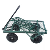 Chariots de jardin, chariot à benne pour cour, chariot utilitaire pour pelouse, chariot en acier robuste pour extérieur TC1840A