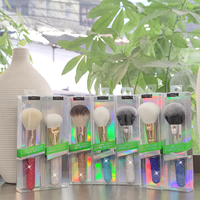 Pinceau de maquillage Gracedo Diamant 12pcs Argent Nouveau Pinceau de maquillage de luxe de bonne qualité Bling Shine Diamond Makeup Brush Set