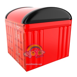 Cartoon Inflatable Ticket Booth Outdoor Inflatable Snack Sales Stall Water Park Inflatable <b>Bracket</b> Equipment - Product Image 3