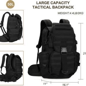 Sac à dos ReconTactical de 50 litres, imperméable, forces de sécurité, sac à dos robuste, Molle, sac d'assaut de 3 jours - Product Image 2