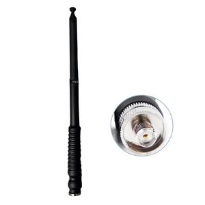 Antenne portative VHF 136-174 MHz, antenne télescopique <span class=keywords><strong>longue</strong></span> <span class=keywords><strong>portée</strong></span>, connecteur SMA mâle pour appareil de <span class=keywords><strong>chasse</strong></span> au chien GPS - Product Image 4