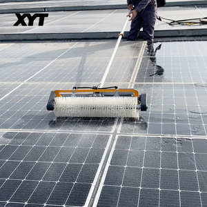 Robot de Limpieza de Piscinas con Energía Solar, Kit de Limpieza de Paneles <span class=keywords><strong>Solares</strong></span> con Alimentación de Agua, Sistema de Limpieza Solar X5 - Product Image 1