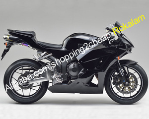 Fairings สำหรับ Honda F5 CBR600RR <span class=keywords><strong>CBR</strong></span> 600RR CBR600 <span class=keywords><strong>600</strong></span> <span class=keywords><strong>RR</strong></span> 2013 2014 2015 <span class=keywords><strong>2016</strong></span> 2017 2018 2019สีดำ Fairing หลังการขายชุด - Product Image 1