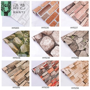 Revêtement mural adhésif en PVC 3D motif <span class=keywords><strong>brique</strong></span>, <span class=keywords><strong>papier</strong></span> <span class=keywords><strong>peint</strong></span> noir PVC, moule <span class=keywords><strong>rouge</strong></span> ou marron - Product Image 6