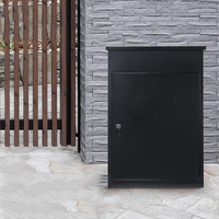 Cajas de seguridad personalizadas, buzón de correos de metal para exteriores, buzón de correo Extra grande, buzón de entrega en el porche, caja de entrega de cartas
