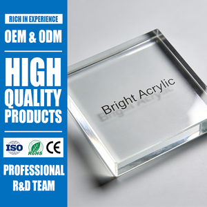 Lámina Acrílica Transparente, Placa de Plástico Rectangular de 3mm 122x244mm, Resistente a los Rayos UV, Alta Claridad, Fácil de Cortar, Uso Interior y Exterior - Product Image 1