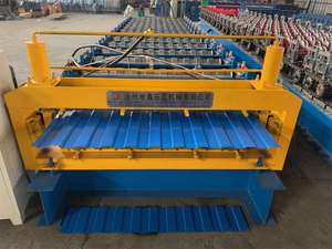 Dakpaneelmachine Dakpaneel Stap Tegel Rolvormmachine Prijs Dubbellaags Stalen Dak En Wandplaat Roller <span class=keywords><strong>Machine</strong></span> <span class=keywords><strong>S</strong></span> - Product Image 3