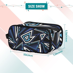 Sac de toilette de voyage personnalisé avec logo imprimé, grande capacité, prix abordable - Product Image 4