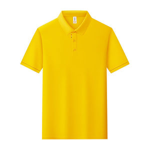 Polo Shirt Short Sleeve Solid Color Cotton Unisex Workwear Daily Wear - Product Image 2