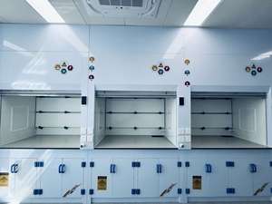 ตู้ดูดควันในห้องปฏิบัติการแบบมืออาชีพ - ตู้ระบายอากาศทนสารเคมีพร้อมไฟ LED, ตู้ดูดควันพร้อมปรับความเร็วลมได้ - Product Image 4