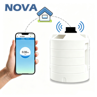 Capteur de niveau de liquide ultrasonique pour réservoir d'eau Tuya APP, contrôleur de pompe automatique, produits pour maison intelligente, alarme, moniteur, indicateurs, jauges