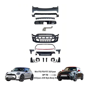 Protection de <span class=keywords><strong>pare</strong></span>-chocs de voiture Bodykit pour <span class=keywords><strong>Mini</strong></span> F55 <span class=keywords><strong>Cooper</strong></span> <span class=keywords><strong>Mini</strong></span> F56 <span class=keywords><strong>Cooper</strong></span> <span class=keywords><strong>Mini</strong></span> F57 <span class=keywords><strong>Cooper</strong></span> 2021 à 2022 Style JCW <span class=keywords><strong>Pare</strong></span>-chocs avant <span class=keywords><strong>Pare</strong></span>-chocs <span class=keywords><strong>arrière</strong></span> - Product Image 1