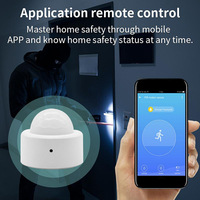 Détecteur de mouvement intelligent Zigbee à infrarouge humain avec contrôle par application, sans caméra, pour la maison et le bureau