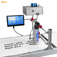 Imprimante à jet d'encre UV semi-automatique à grands caractères Demin P70Pro, code QR, largeur 72 mm, tête d'impression Seiko 1020, vitesse 100 m/min, 360 dpi