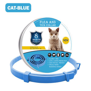 <span class=keywords><strong>Collar</strong></span> <span class=keywords><strong>Antipulgas</strong></span> Ajustable para Mascotas, Diseño Sólido de Silicona y Plástico, Protección Contra Pulgas y Garrapatas - Product Image 6