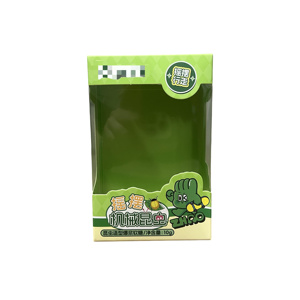 Caja de embalaje de color plegable de cartón blanco impresa personalizada con función de visualización de ventana transparente, utilizada para embalaje de regalo - Product Image 2