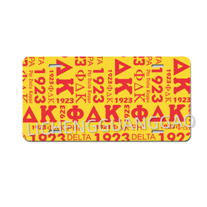 Placa de Matrícula Metálica de Alta Calidad de la Hermandad Chi Eta Phi, Etiquetas Personalizadas de Aluminio para Automóviles de 6x12 Pulgadas, Ajuste Universal - Product Image 3