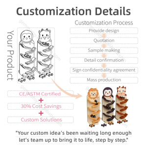 ตัวต่อไม้รูปสัตว์การ์ตูน 3 มิติ เกมเสริมพัฒนาการสำหรับเด็ก ADHD ของเล่นเด็ก DIY ของเล่นเสริมทักษะแบบมอนเตสซอรี่ สำหรับเด็กชายและเด็กหญิง - Product Image 5