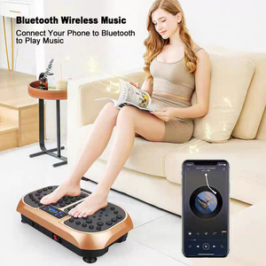 Plaque vibrante 2025 Offre Spéciale pour plate-forme de fitness de massage des pieds pour le drainage lymphatique et la perte de poids - Product Image 5