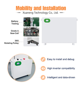แบตเตอรี่เก็บพลังงานในบ้าน51.2V 16kWh 15kWh แยก LiFePO4ระบบไฟฟ้าสำรองพลังงานแสงอาทิตย์280Ah 314Ah ในตัว6000วงจร BMS - Product Image 4